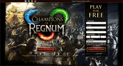 Desktop Screenshot of championsofregnum.com